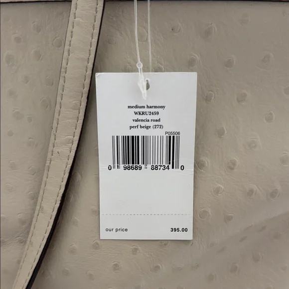 Elegant Kate Spade Cream Tote Bag - Picture 2 of 7